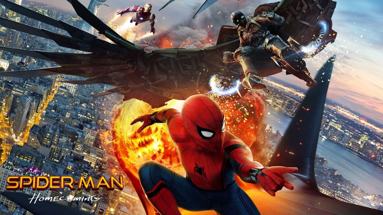 Spider-Man: Homecoming — backdrops with title 1