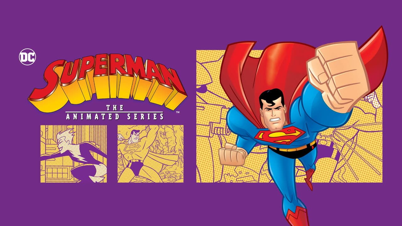 Superman: The Animated Series — backdrops with title 5