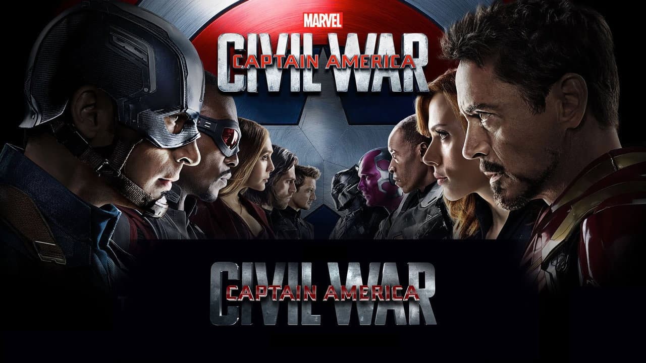 Captain America: Civil War — backdrops with title 8