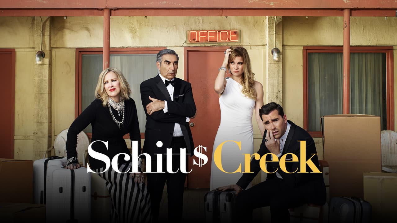 Schitt's Creek — backdrops with title 2