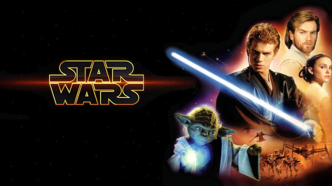 Star Wars: Episode II - Attack of the Clones — backdrops with title 3