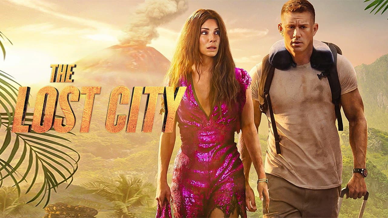 The Lost City — backdrops with title 5