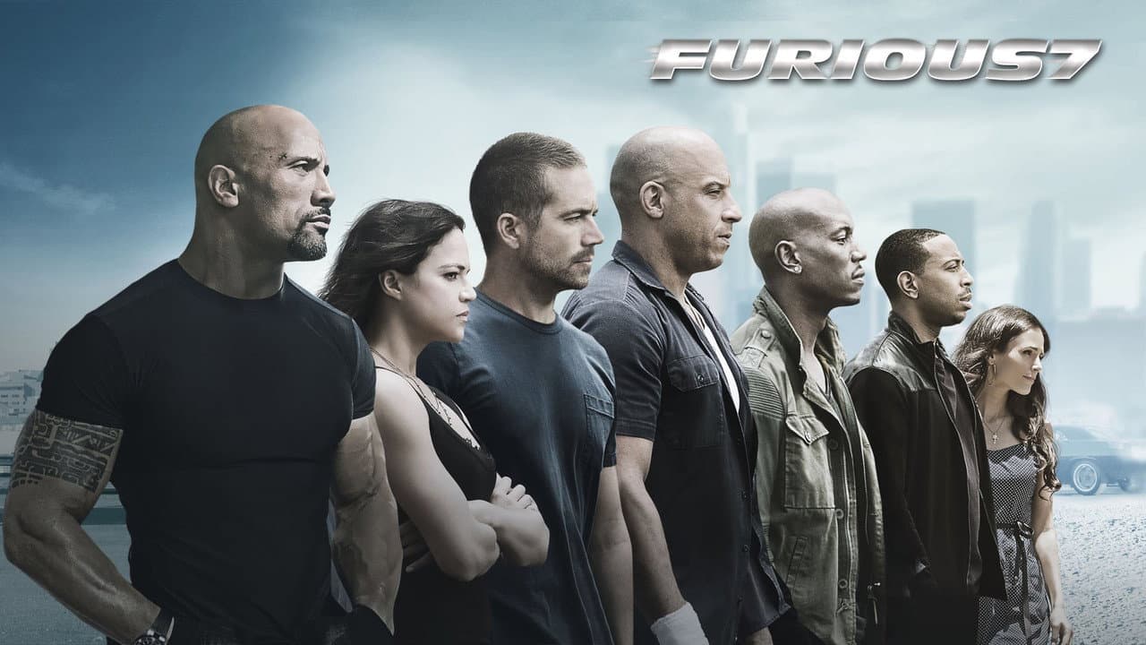 Furious 7 — backdrops with title 3