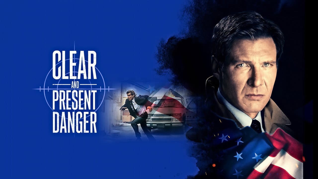 Clear and Present Danger — backdrops with title 8