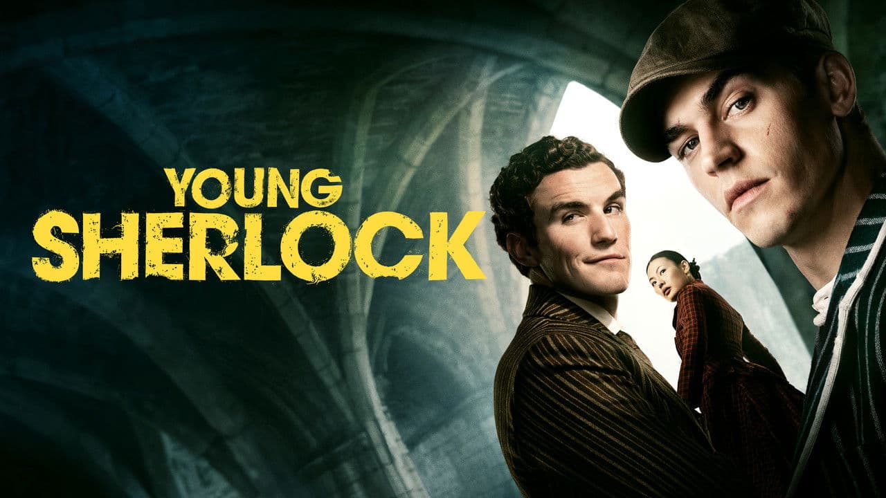 Young Sherlock — backdrops with title 3