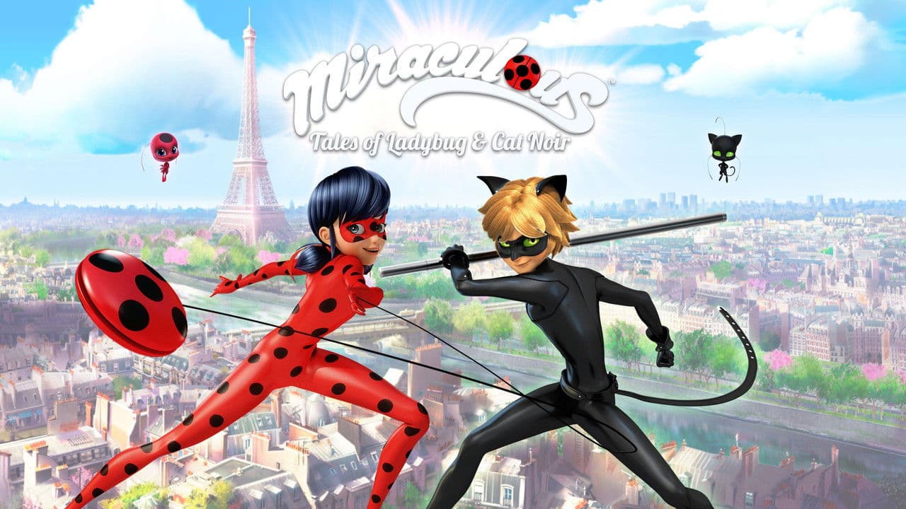 Miraculous: Tales of Ladybug & Cat Noir — backdrops with title 2