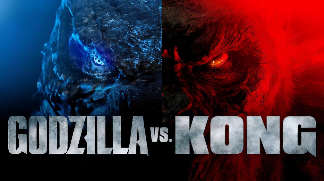 Godzilla vs. Kong — backdrops with title 4