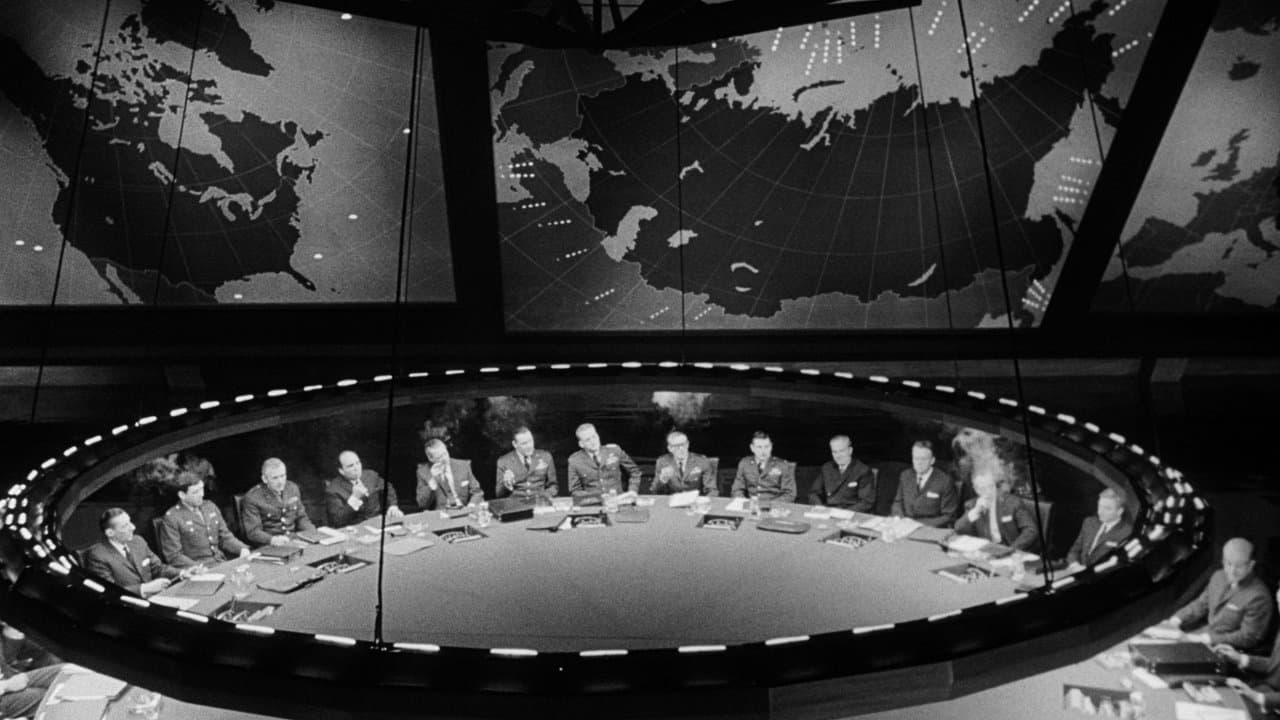 Dr. Strangelove or: How I Learned to Stop Worrying and Love the Bomb — backdrops 1