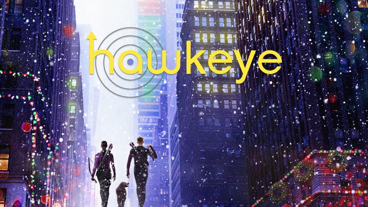 Hawkeye — backdrops with title 5