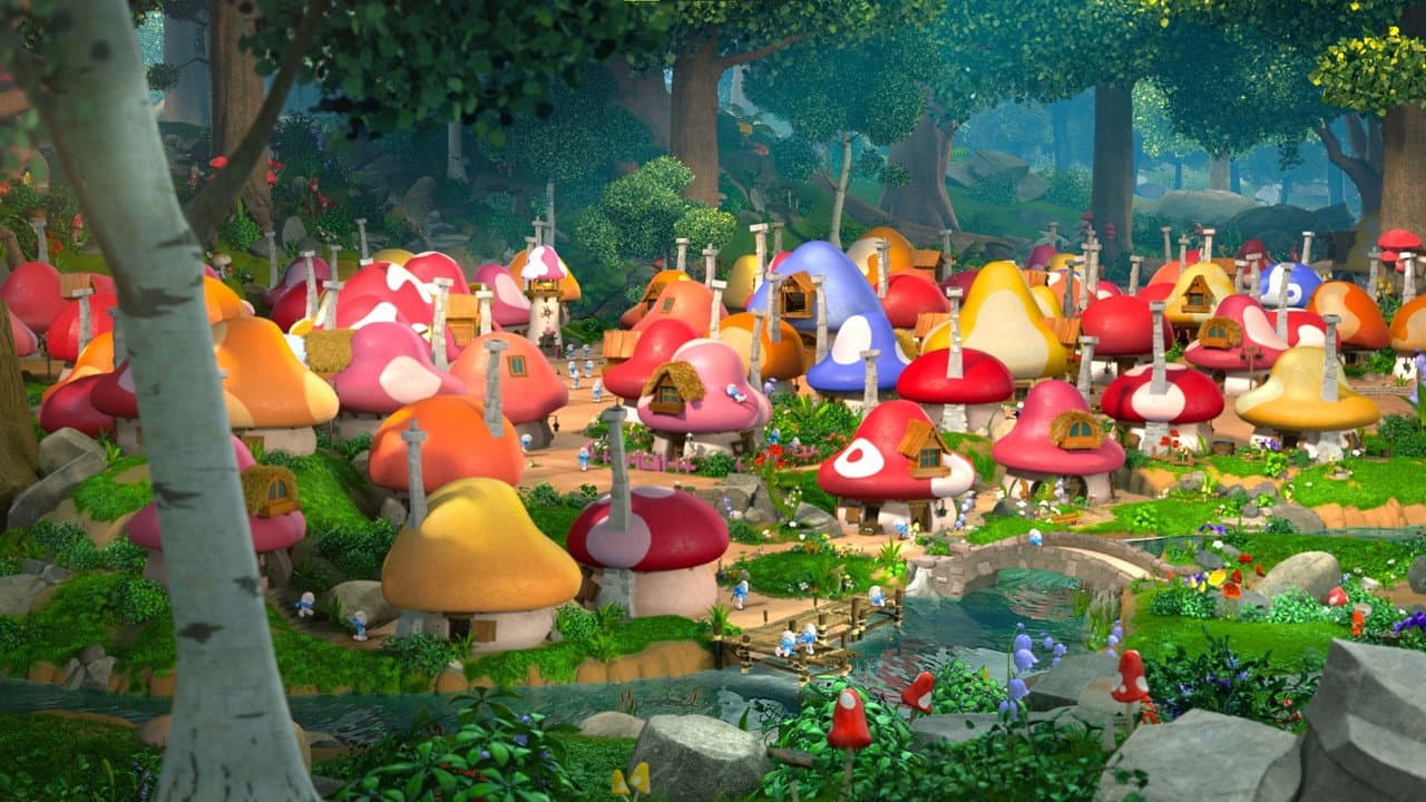 The Smurfs — backdrops 7