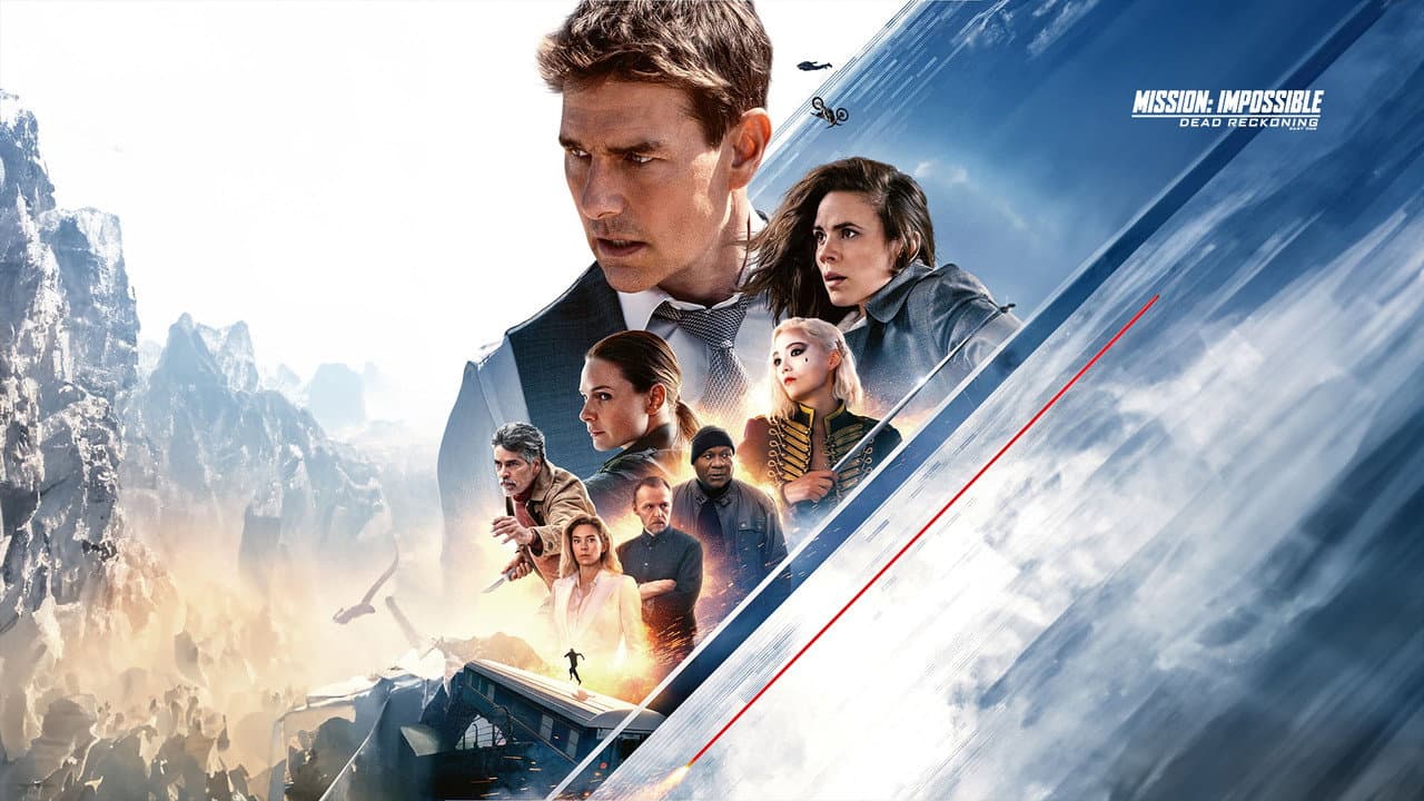 Mission: Impossible - Dead Reckoning Part One — backdrops with title 7