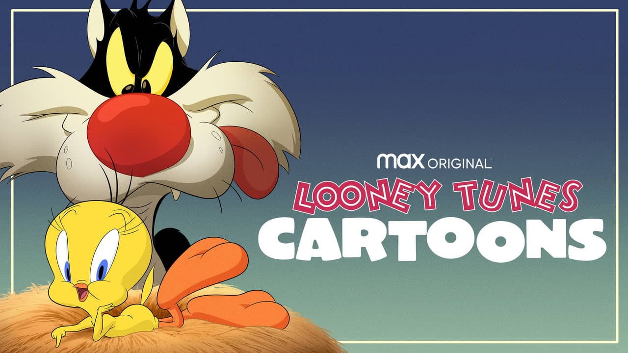 Looney Tunes Cartoons — backdrops with title 6