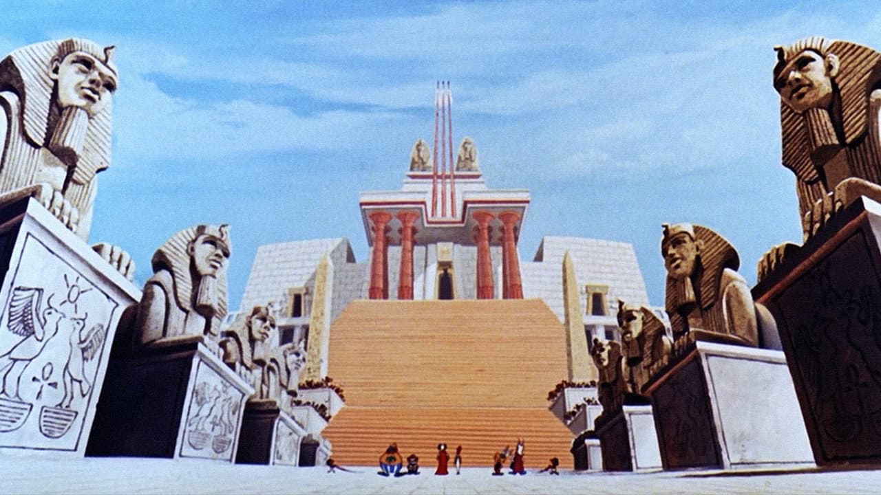 Asterix and Cleopatra — backdrops 5