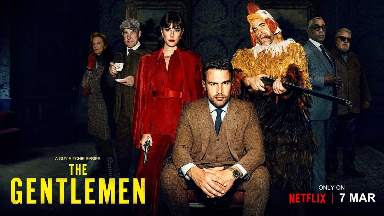 The Gentlemen — backdrops with title 6
