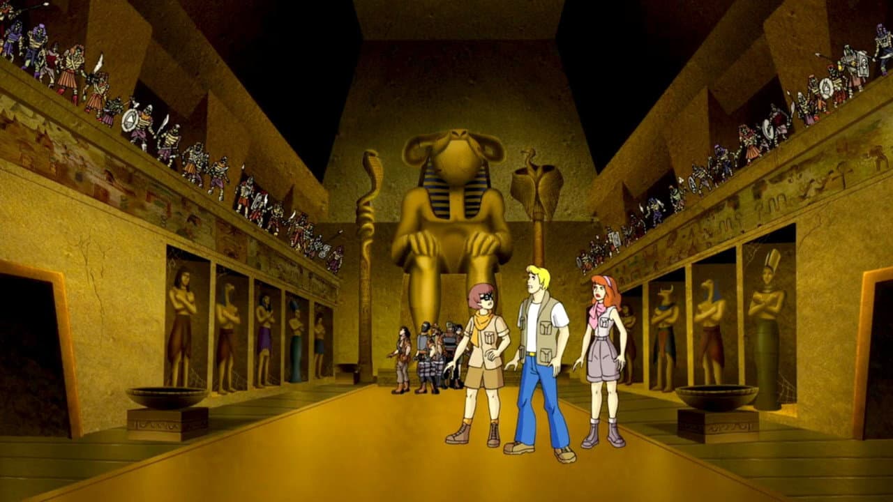 Scooby-Doo! in Where's My Mummy? — backdrops 2