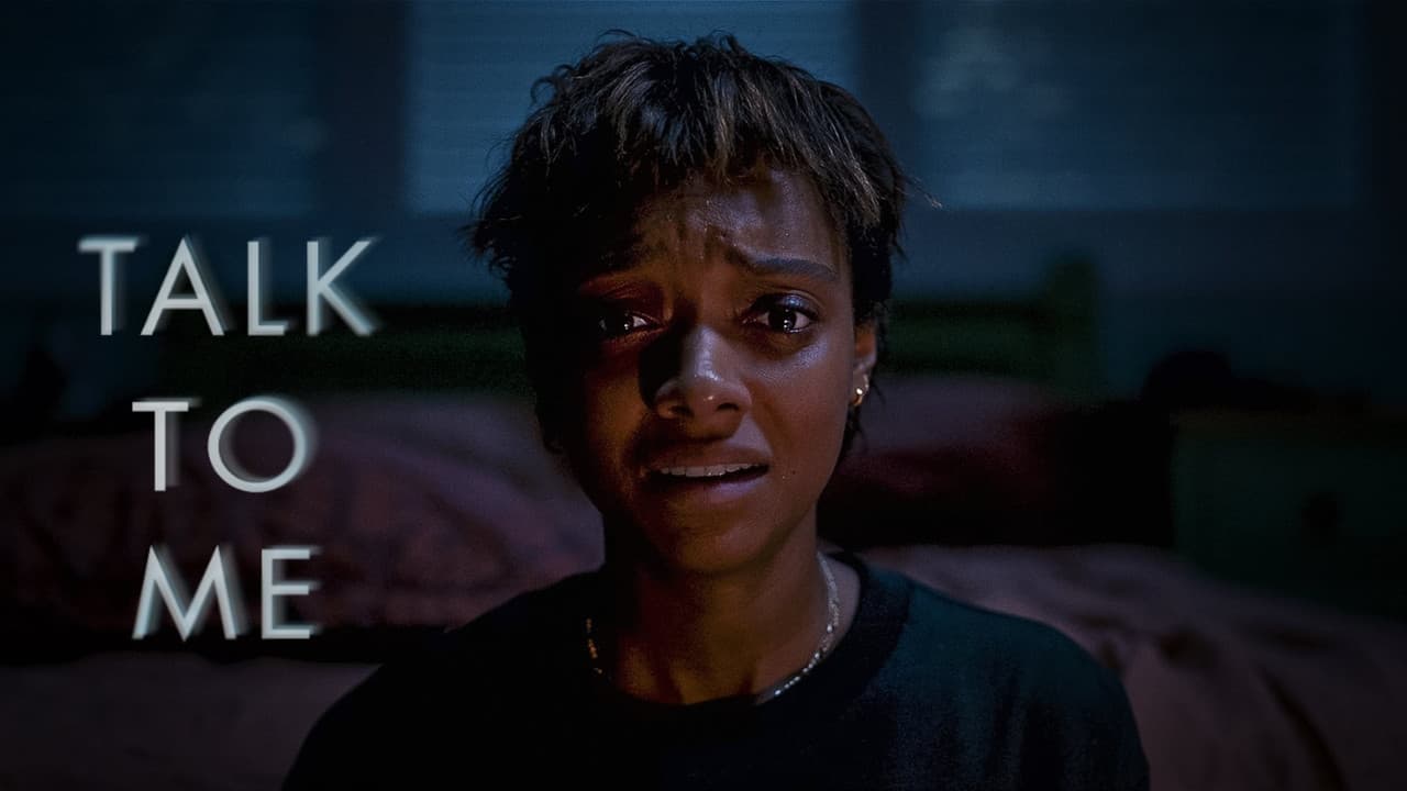 Talk to Me — backdrops with title 4