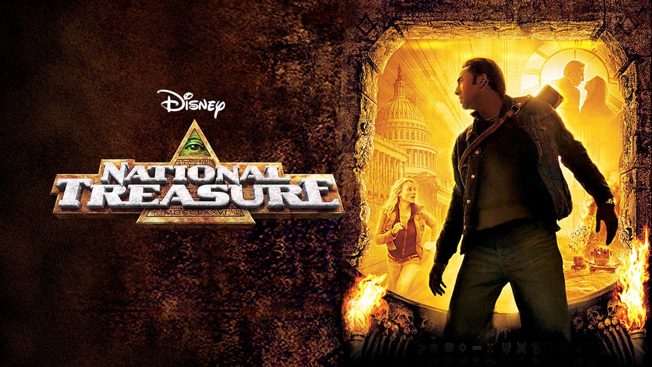 National Treasure — backdrops with title 5