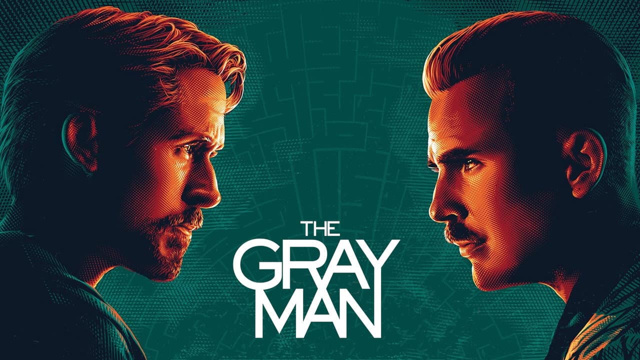 The Gray Man — backdrops with title 2