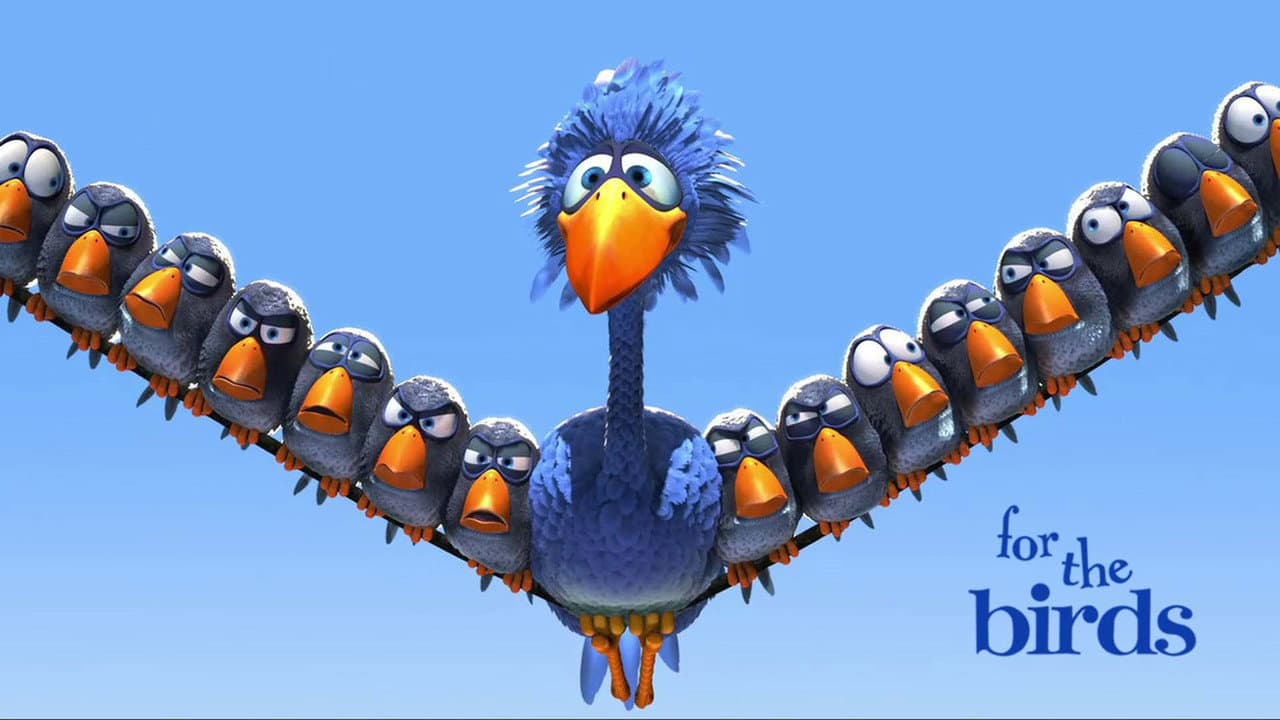 For the Birds — backdrops with title 1