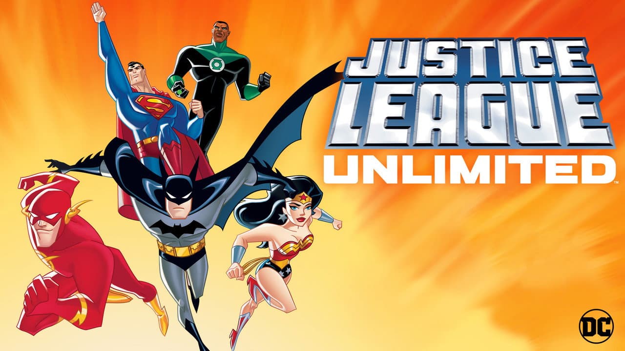 Justice League Unlimited — backdrops with title 4