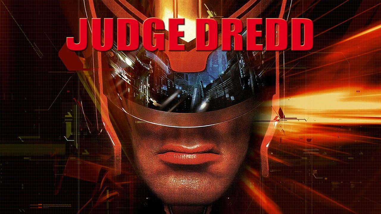 Judge Dredd — backdrops with title 8