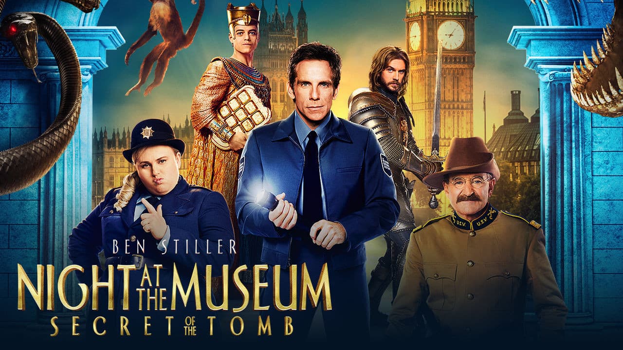 Night at the Museum: Secret of the Tomb — backdrops with title 4
