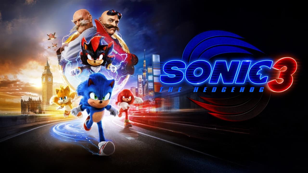 Sonic the Hedgehog 3 — backdrops with title 4