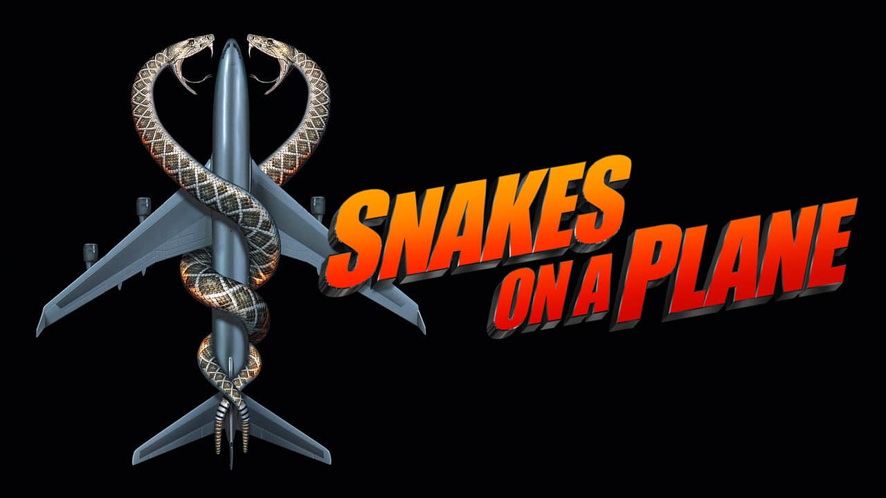 Snakes on a Plane — backdrops with title 2
