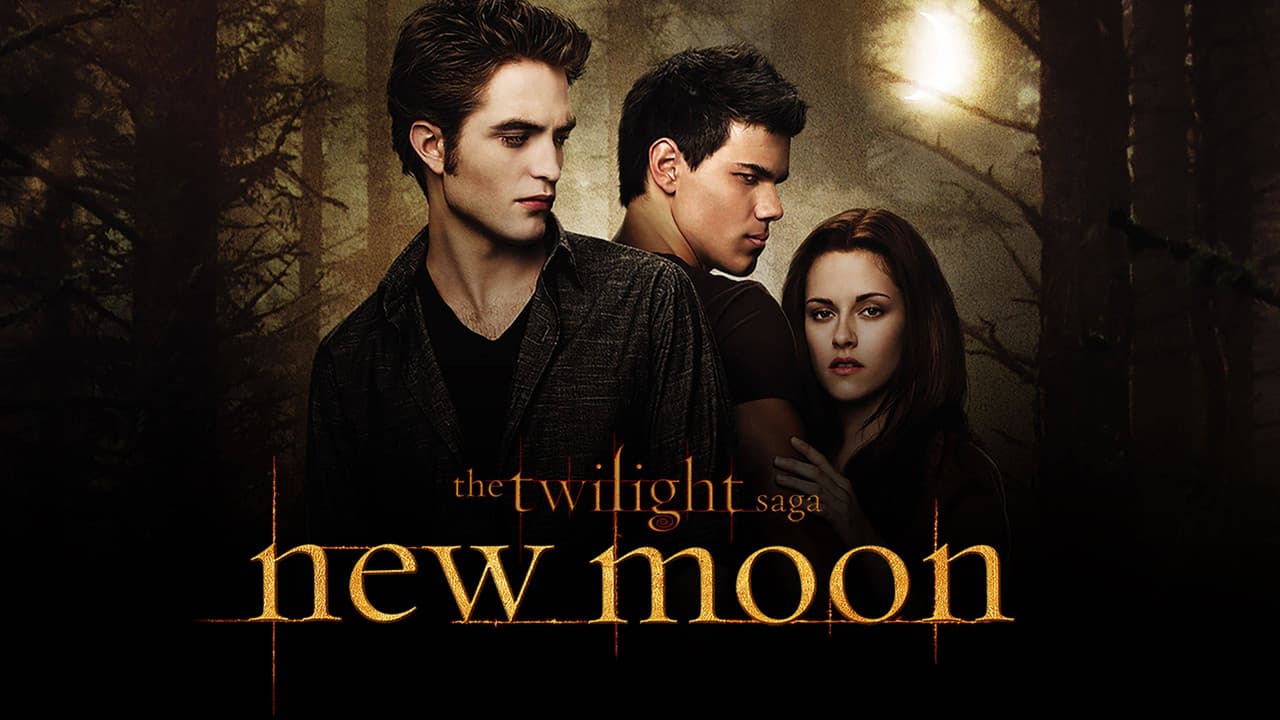 The Twilight Saga: New Moon — backdrops with title 7