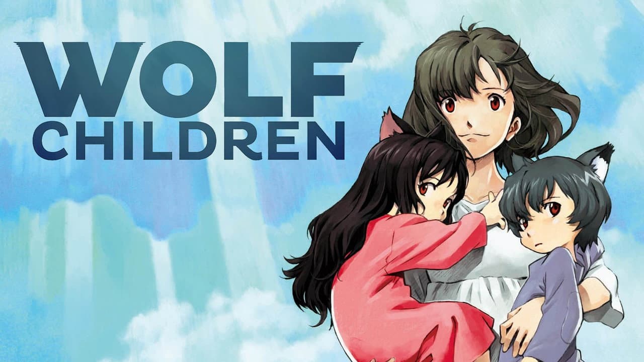 Wolf Children — backdrops with title 1