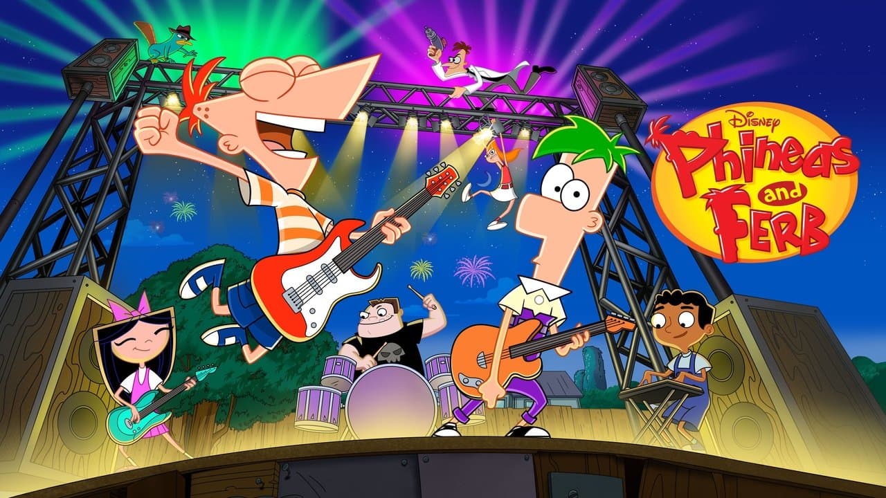 Phineas and Ferb — backdrops with title 1