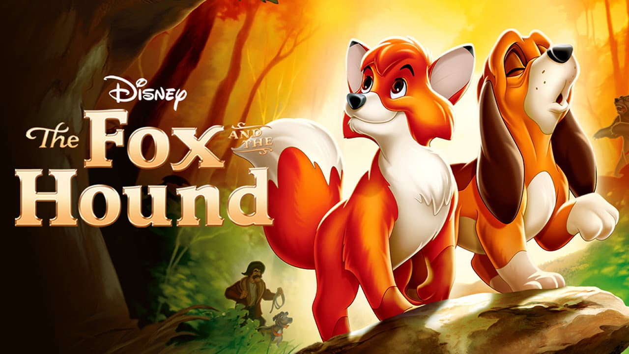 The Fox and the Hound — backdrops with title 6