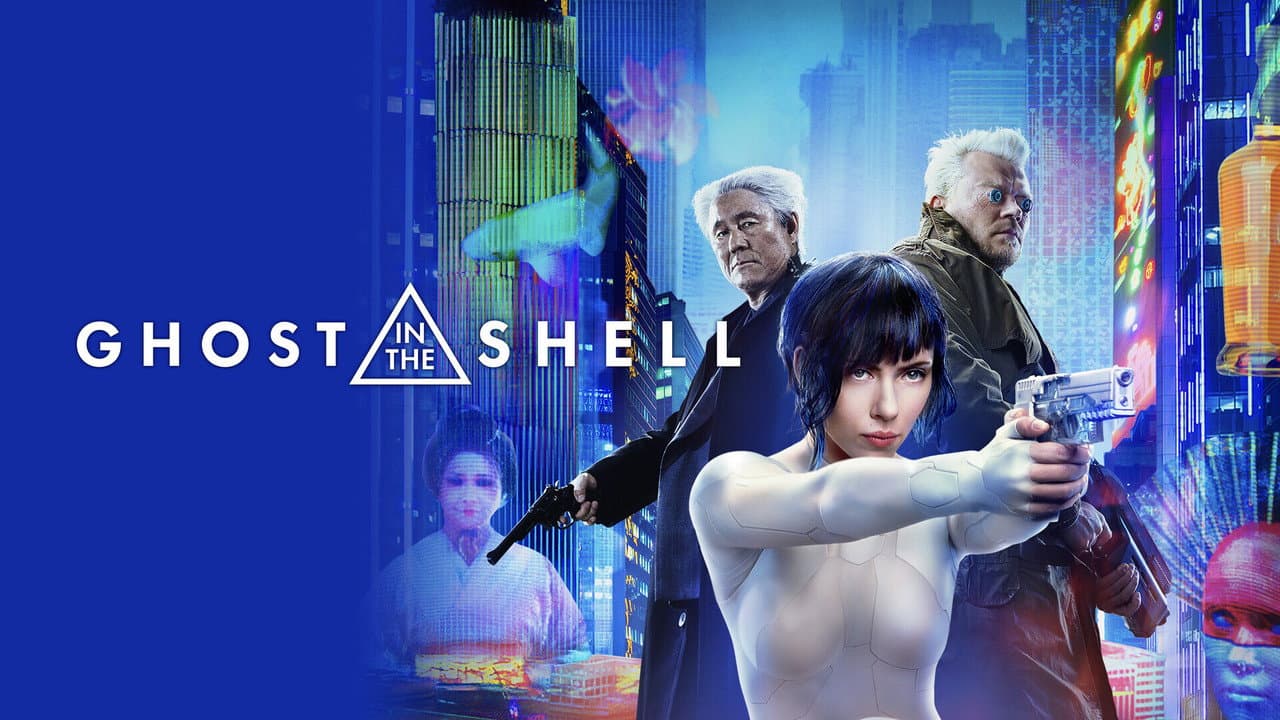 Ghost in the Shell — backdrops with title 8