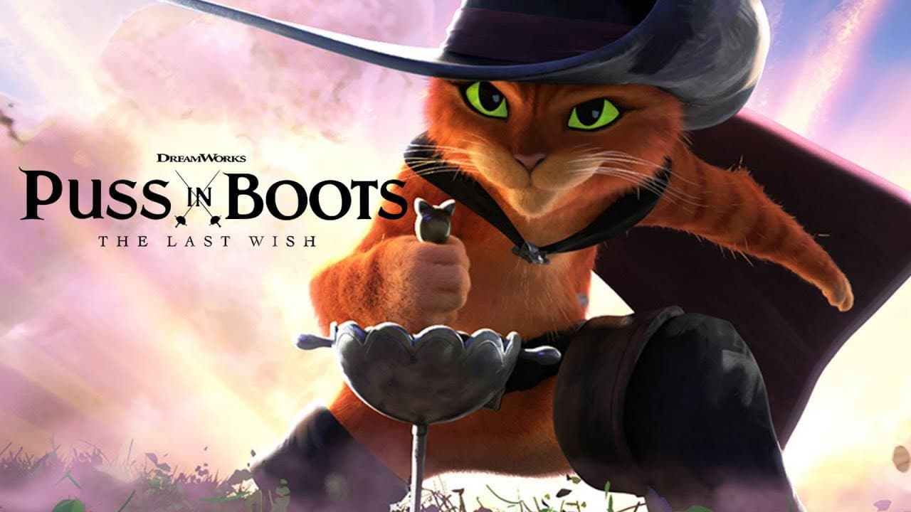 Puss in Boots: The Last Wish — backdrops with title 7