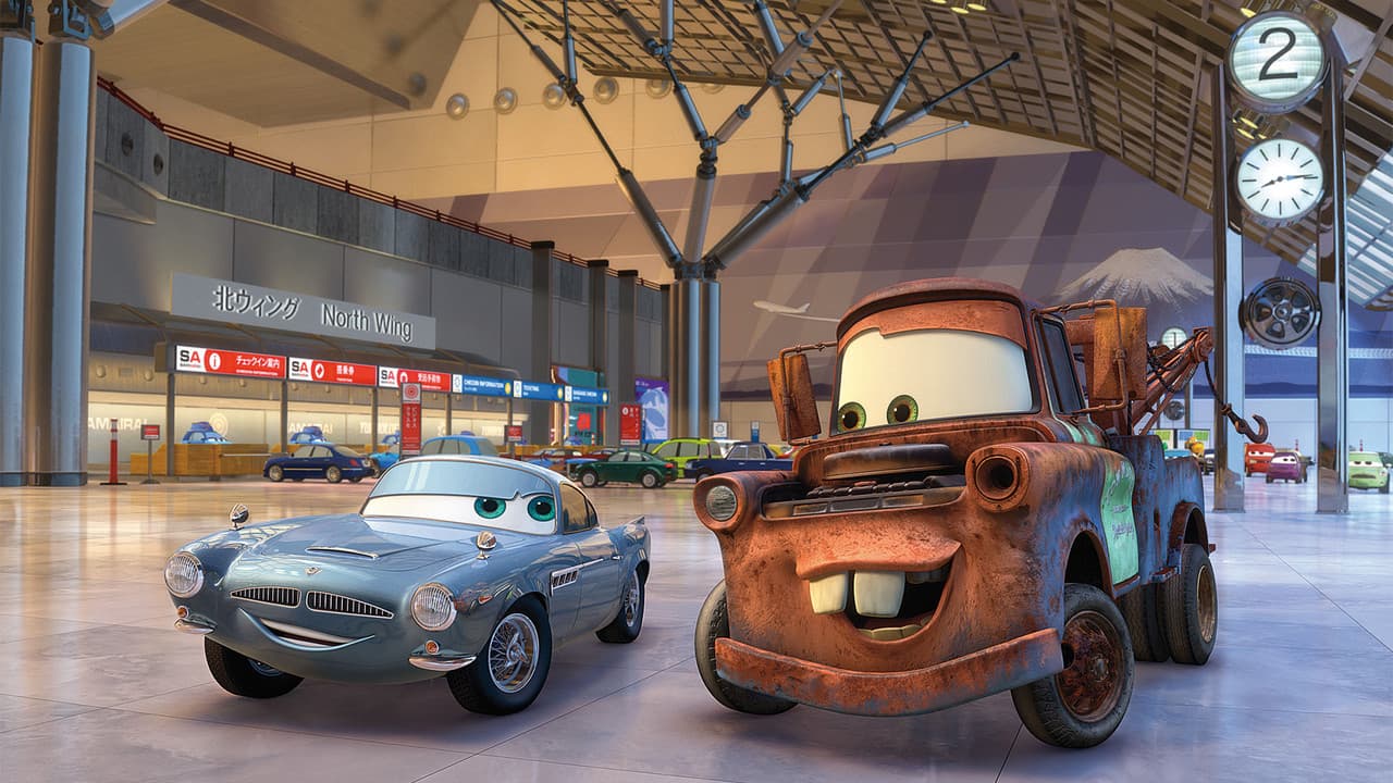 Cars 2 — backdrops 2