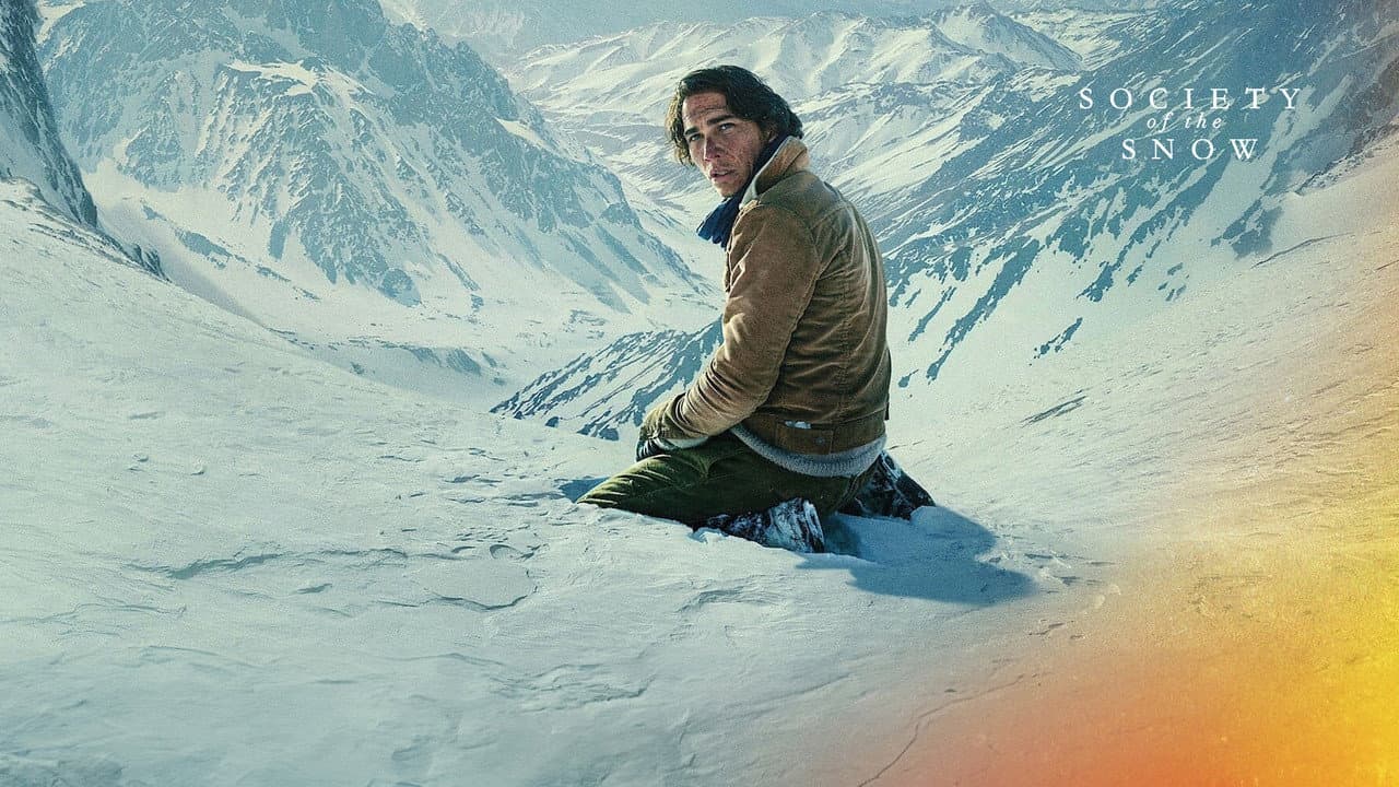 Society of the Snow — backdrops with title 3