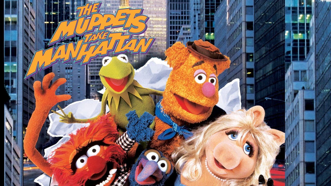 The Muppets Take Manhattan — backdrops with title 1