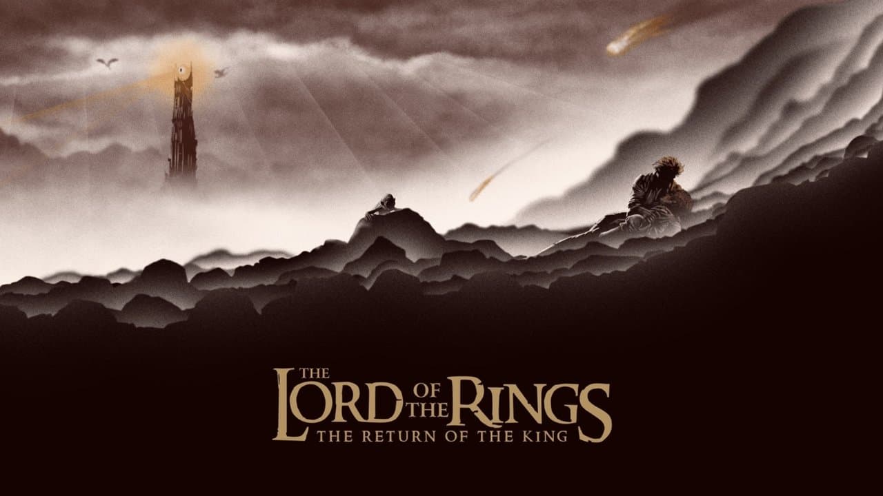 The Lord of the Rings: The Return of the King — backdrops with title 3