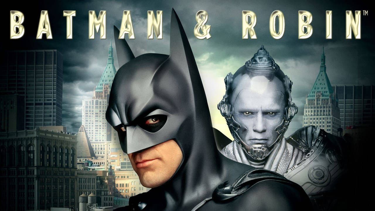 Batman & Robin — backdrops with title 1