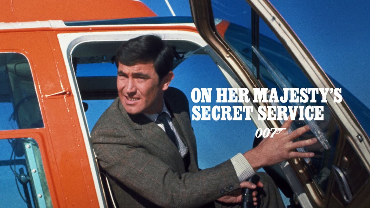 On Her Majesty's Secret Service — backdrops with title 7
