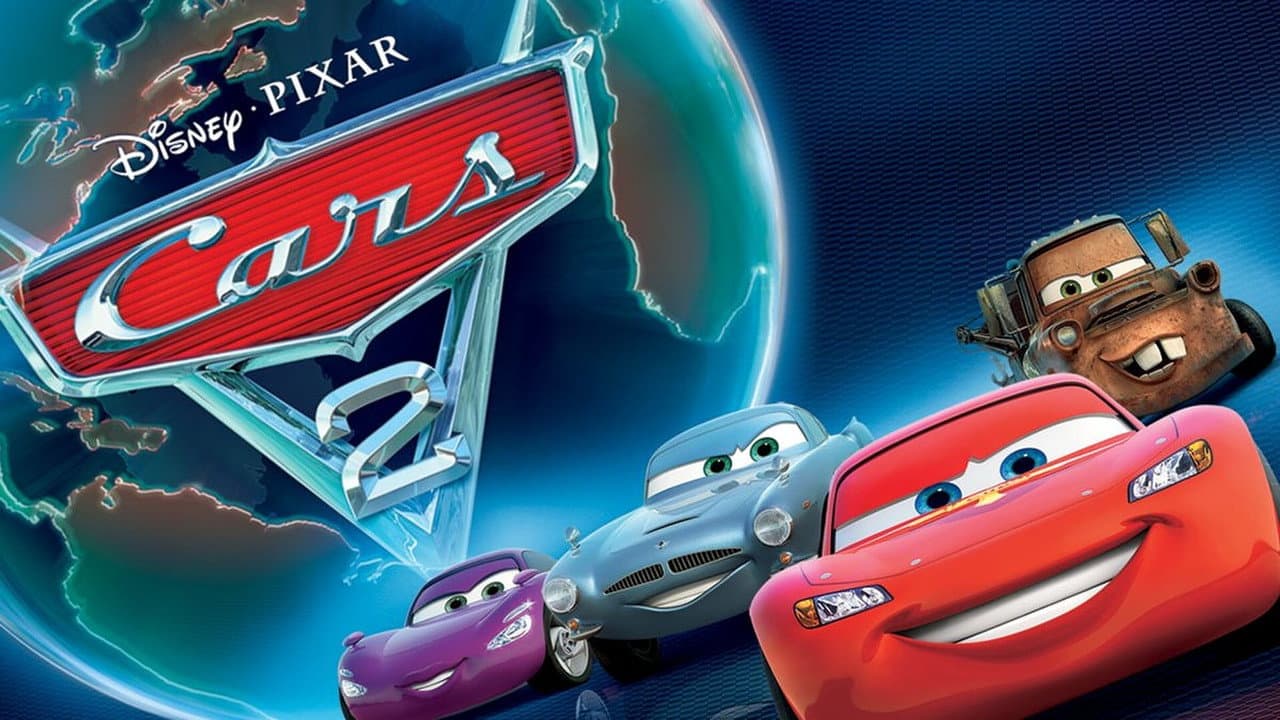 Cars 2 — backdrops with title 5