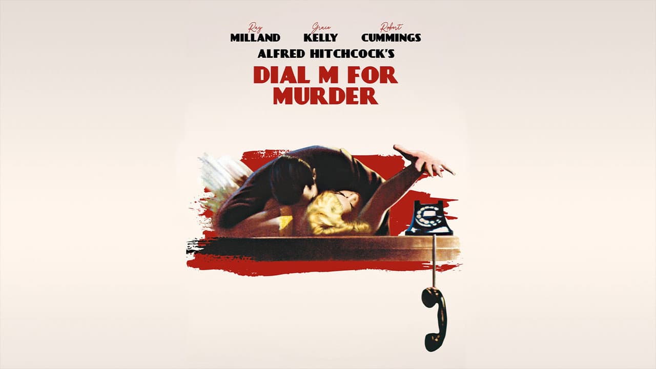 Dial M for Murder — backdrops with title 3
