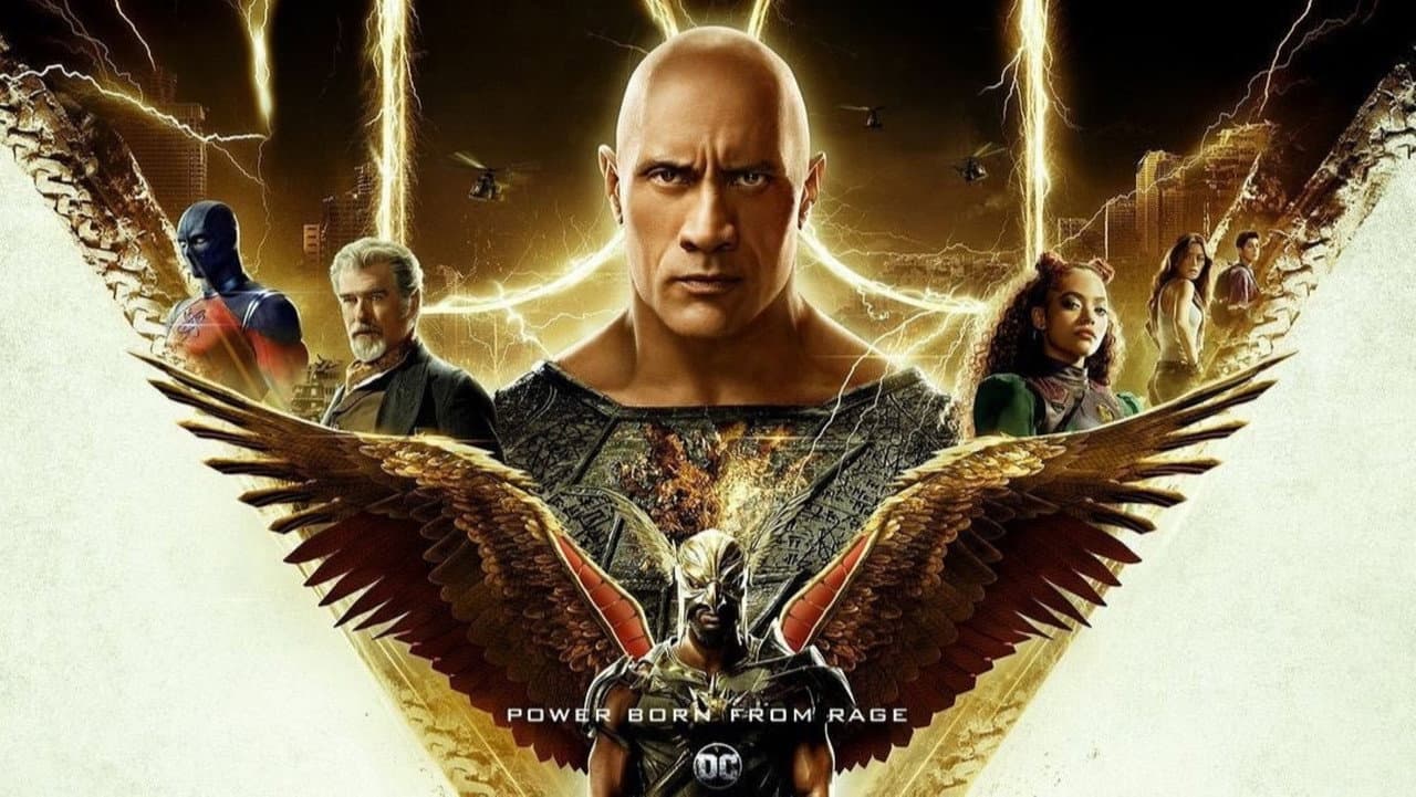 Black Adam — backdrops with title 4