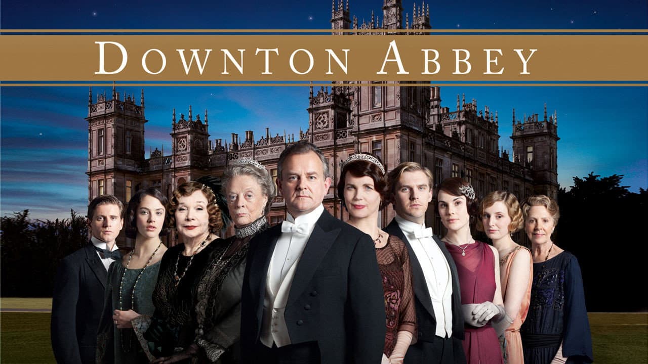 Downton Abbey — backdrops with title 7