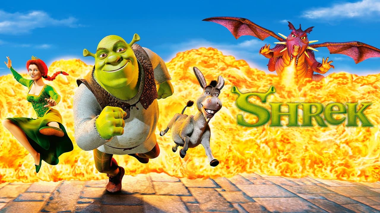 Shrek — backdrops with title 4