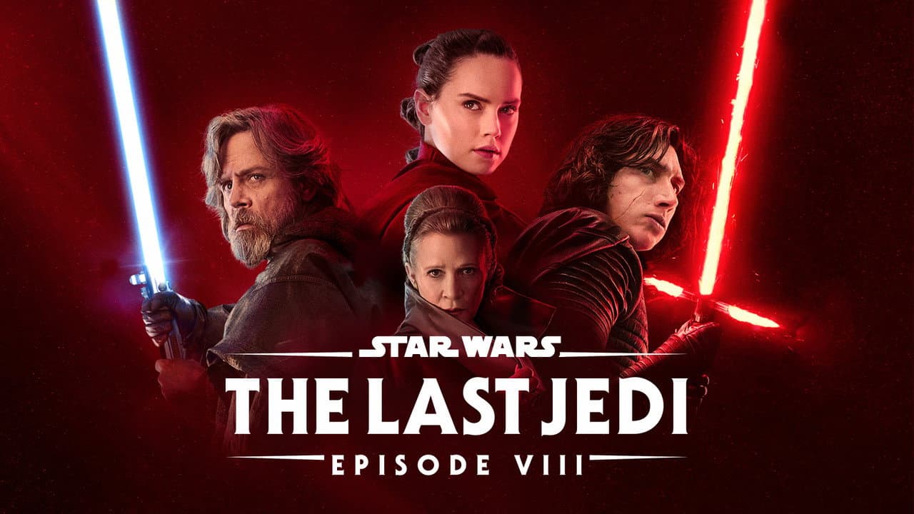 Star Wars: The Last Jedi — backdrops with title 6