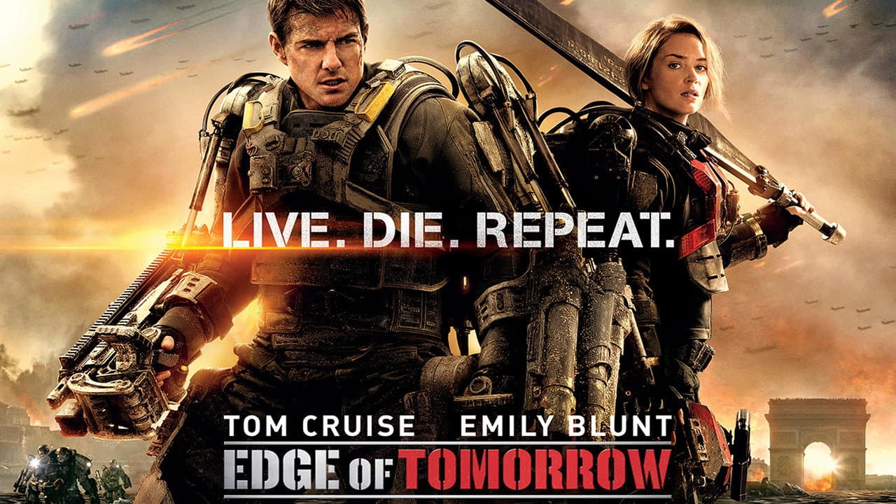 Edge of Tomorrow — backdrops with title 6