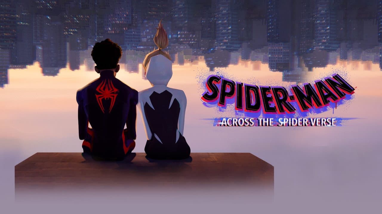 Spider-Man: Across the Spider-Verse — backdrops with title 3