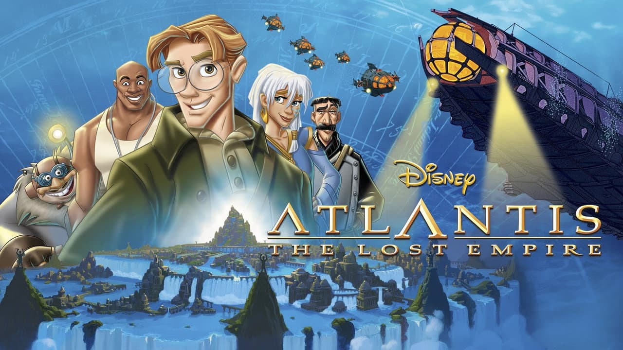 Atlantis: The Lost Empire — backdrops with title 8
