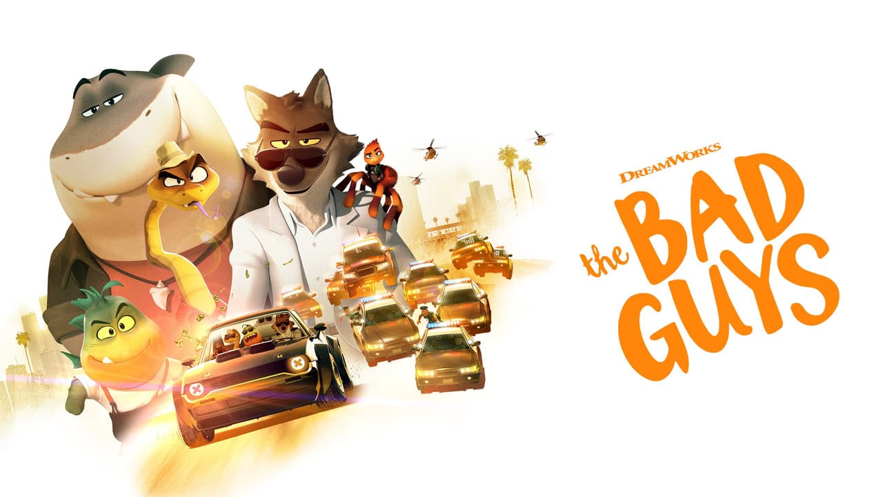 The Bad Guys — backdrops with title 2